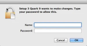Markzware PDF2DTP for QuarkXPress Asking for Password