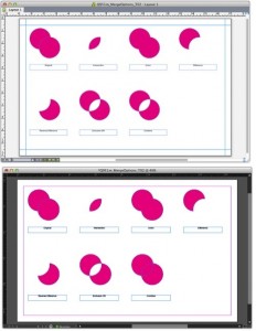 Markzware Q2ID for InDesign CC Merged Objects
