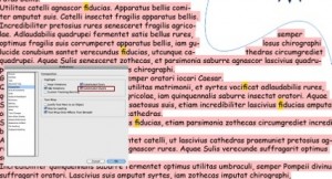 Markzware Q2ID for InDesign CC Yellow Highlighted Text