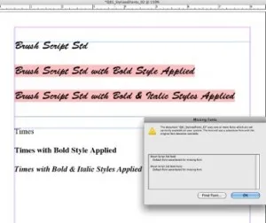 Markzware Q2ID for InDesign CC Stylized Fonts From QuarkXPress