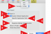 Export Adobe InDesign Story Text as HTML for web, email, social media, etc., via Markzware's IDMarkz macOS app