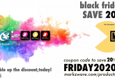 Black Friday Sale Discount Nov 28 20% Off NEW Markzware Purchases of DTP Software