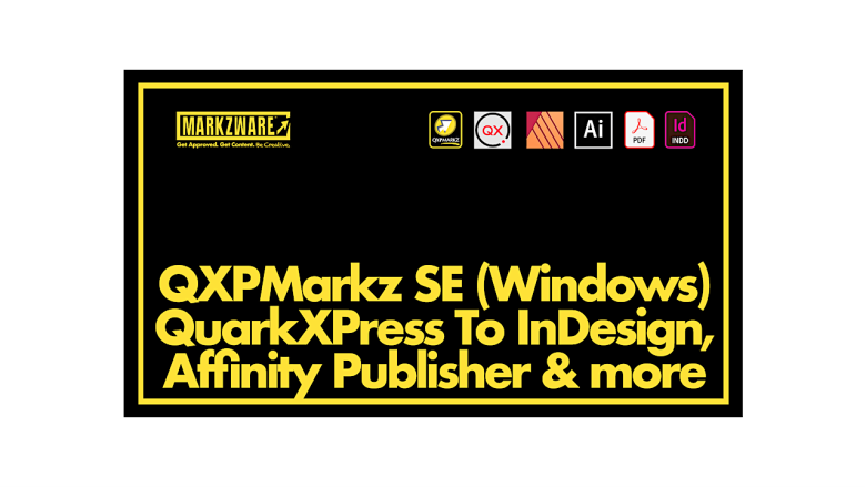 QuarkXPress zu Adobe InDesignAffinity Publisher & IDML unter Windows: QXPMarkz SE (Win) Einführungsvideo-Tutorial Anleitung