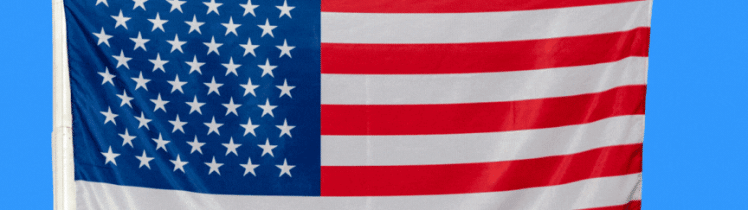 Memorial Day 2024 GIF (864 x 864, 72 resolution): U.S. Flag Waving on Flagpole with Eagle Ornament atop. "Honoring All Who Served to Protect Freedom" in Blue Text, Markzware Logo in Black on White Rectangle over "Get Approved. Get Content." in Black Text and "Be Creative" in Yellow Text, and a Red Rose with Stem on Light Blue Square.