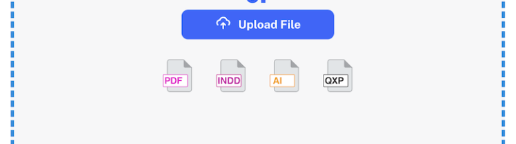 MarkzPortal: "Drag & Drop or" in Blue Text. "Upload File" in White Text on Blue Button. PDF, INDD, AI, & QXP File Icons. "Convert & Democratize Your Creative Design Documents" in Black Text. Canva, InDesign, Affinity Publisher, Acrobat, Photoshop, QuarkXPress, & Illustrator Icons. "Supported Apps:" in Black Text. "Export Formats" in Black Text. IDML, PDF, JPEG, PNG, TIFF, GIF, TXT, RTF, & HTML File Icons.