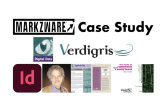 Preview, Convert & Export Adobe InDesign Files: IDMarkz at Digital Dots (Markzware Case Study), 1200x628. Markzware Logo. "Case Study" in Black. Digital Dots Logo, Verdigris Logo. IDMarkz Logo. Paul Lindstrom's Profile Photo. Spindrift Page, Wild Format Page, Technology Format Guide Page, Special Reports Page.