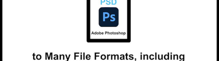 Convert Adobe Photoshop Files to IDML, PDF, JPEG, PNG, TIFF, GIF, TXT, RTF & HTML Online, 780x780. Markzware Logo in Black. MarkzPortal Logotype. “Convert Photoshop Files Online” in Black. Adobe Photoshop File Format Icon. “to Many File Formats, including” in Black. File Format Icons for IDML, PDF, JPEG, PNG, TIFF, GIF, TXT, RTF, & HTML. All in White Square with Black Frame.