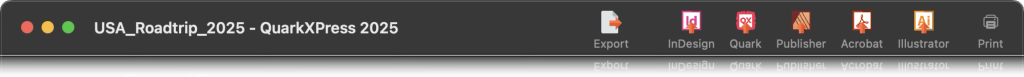 QXPMarkz 2025 Export menu simplify automation workflow (dark mode) user interface (UI)