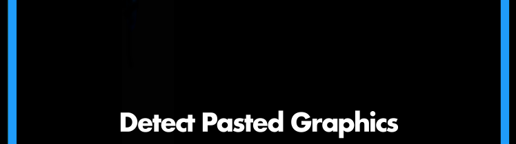 FlightCheck tutorial graphic about detecting pasted graphics in Adobe InDesign files