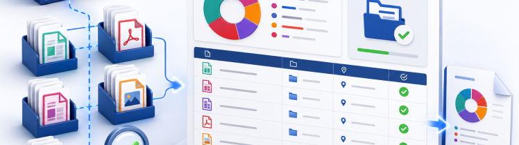 OmniMarkz Conversion Center inventorying Microsoft Publisher files for review and batch conversion